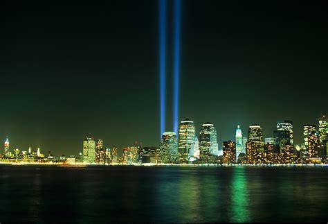 Tribute in Light, 9/11 Memorial, Manhattan, New York City, New York, USA Twin Towers, World ...