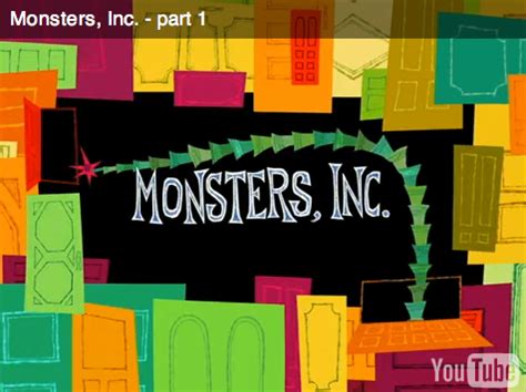 12U1-28 CHILDRENS FILM 2010/11: Analysis of Childrens Film Opening Sequence - Monsters Inc.