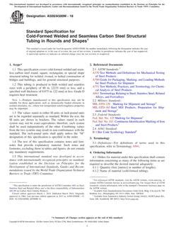 ASTM A500/A500M-18 PDF - Lastest Technical Information