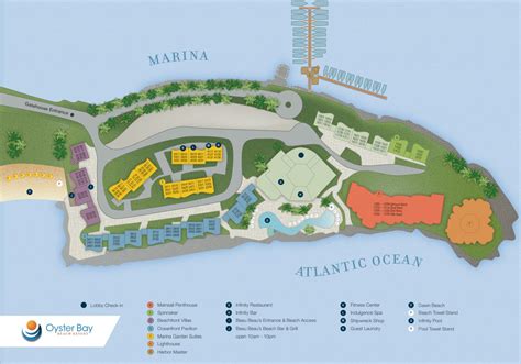 Resort Map | Oyster Bay Beach Resort | St.Maarten