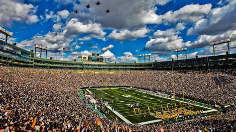 Green Bay Packers Stadium Lambeau Field Wallpapers - Wallpaper Cave