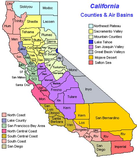 East Coast Vs. West Coast-california-county-map-today.gif | County map, California map, Map