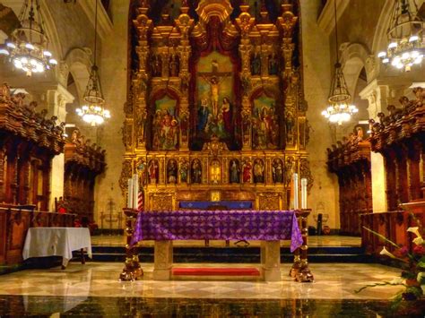 Catholic Church Interior Altar Free Stock Photo - Public Domain Pictures