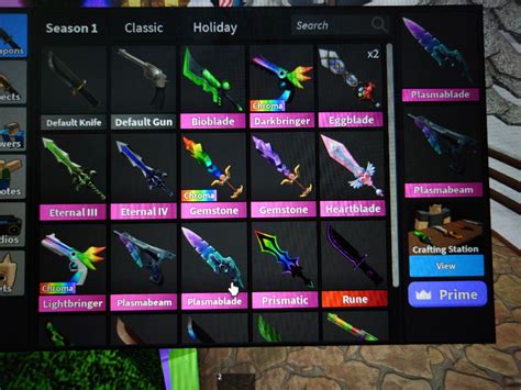 Roblox MM2 Knives, Guns, and pets lumsum sale, Video Gaming, Gaming Accessories, In-Game ...