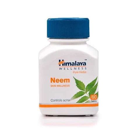 Himalaya Pure Herbs Neem Skin Wellness Tablet 60's | Ehavene