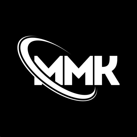 MMK logo. MMK letter. MMK letter logo design. Initials MMK logo linked with circle and uppercase ...