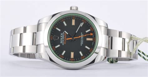 Rolex Milgauss Green - On Sale Now at Bob's Watches