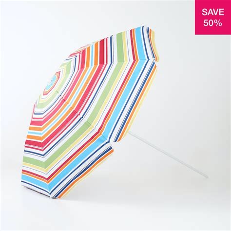 50% off on SunProof UV-Coated Beach Umbrella | OneDayOnly