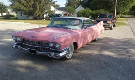 1959 Cadillac Series 62 -ORIGINAL 390 V8 WITH CUSTOM PINK PAINT AND INTERIOR - Stock # 30435OH ...