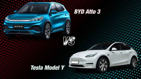 BYD Atto 3 vs Tesla Model Y Specs and Features Comparison (2023) | Zecar | Reviews | Comparison