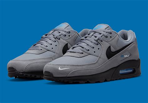 Nike Air Max 90 Grey Black Blue DO6706-002 | SneakerNews.com