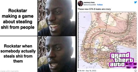 Gamers React to the GTA VI Leaks Through Memes - Memebase - Funny Memes