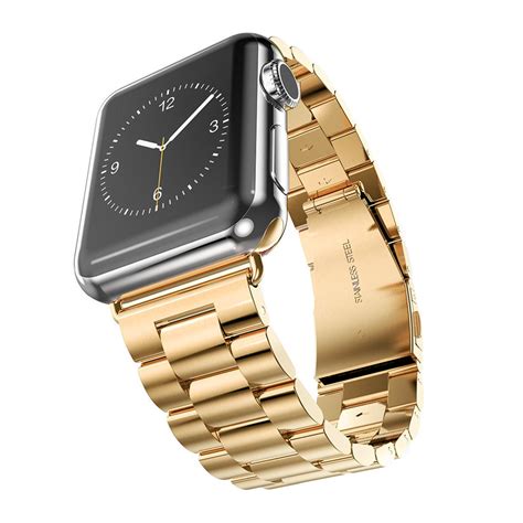 Solid Stainless Steel Band for Apple iWatch | StrapsCo