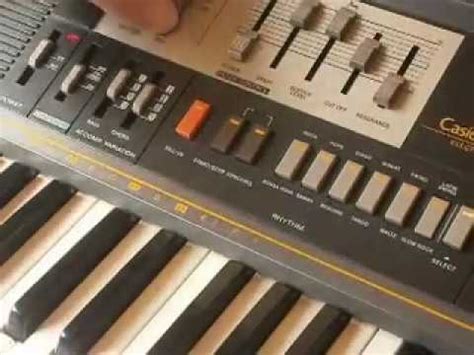 1980s Casio CT 410v electronic keyboard / synth demo - YouTube