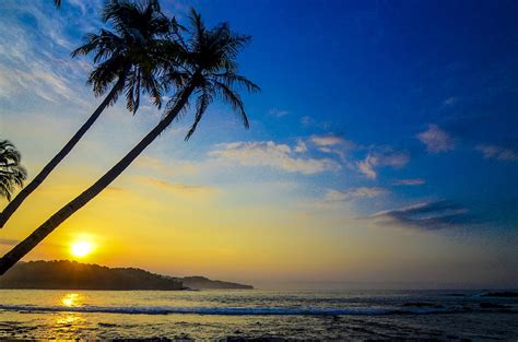 Sunrise at Sawarna Beach Photograph by Erwin Sembiring - Fine Art America