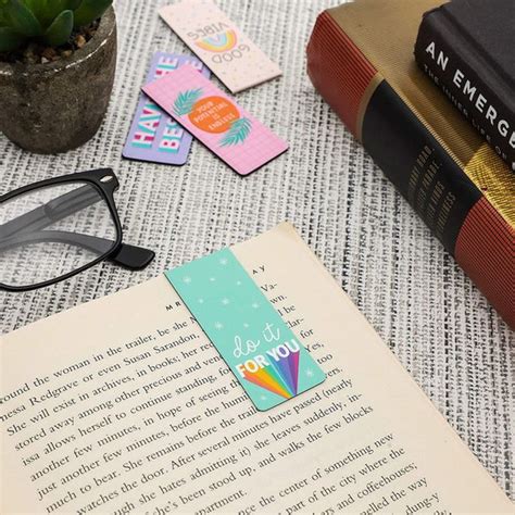 Magnetic Bookmarks with Inspirational Quotes (2.5 x 1 in, 36 Pack) – Paper Junkie