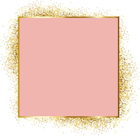 Rose Gold Glitter PNG File | PNG Mart