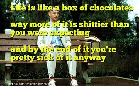 Life is like a box of chocolates - Meme Guy