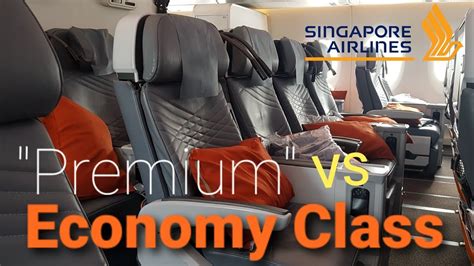 Singapore Airlines Premium Economy Vs Economy - Image to u