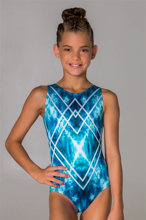 Sea Crystal | Gymnastics outfits, Gymnastics suits, Leotards