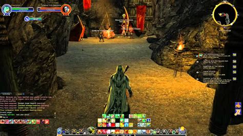 Lotro Goblin-Town gameplay (quest: Rumours of the North) - YouTube