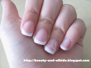 UV Gel French Manicure ~ Beauty and Aikido