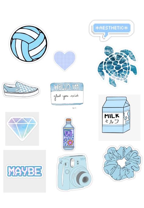 √ Printable Stickers Aesthetic