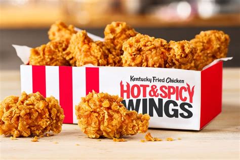 KFC Launching Hot and Spicy Wings in the US