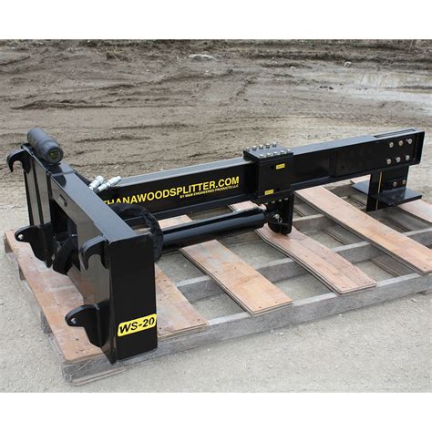 Skid Steer Log Splitter Attachment M&M | Skid Steer Solutiuons