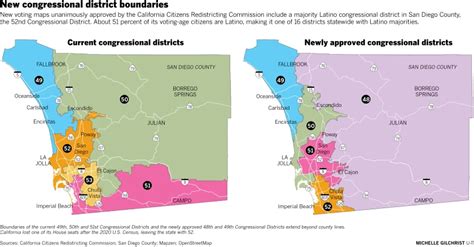 2022 Congressional District map (Dec. 2021, San Diego UT) : sandiego