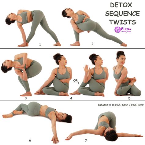 DETOX SEQUENCE – TWIST POSES – Elena Miss Yoga