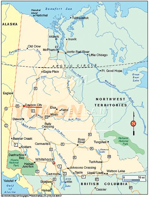 Tallest Building: Map of Yukon Province Pictures