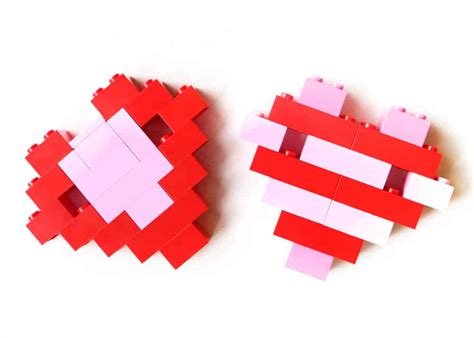 DIY LEGO Heart Valentines - I Heart Nap Time