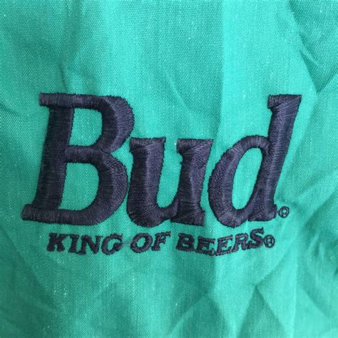 Vintage Budweiser Colourblock Jacket, Men's Fashion, Tops & Sets, Tshirts & Polo Shirts on Carousell