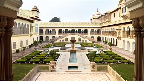 Chandani Chowk, the palace courtyard at Rambagh Palace | India architecture, Beautiful ...