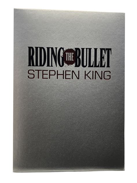 Riding the Bullet: The Deluxe Special Edition by Stephen King and Mick Garris – Lonely Road Books