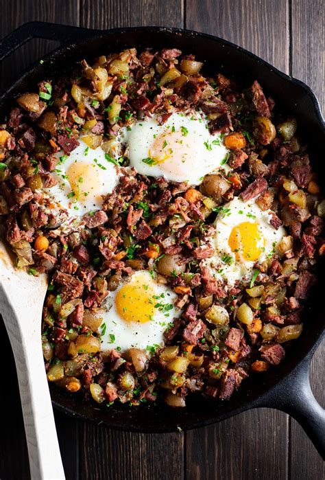 Baked Corned Beef Hash And Eggs Recipe - Beef Poster