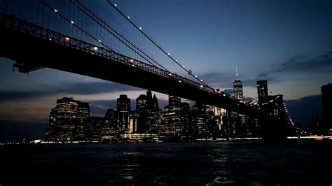 Manhattan skyline from Dumbo, Brooklyn, New York City - YouTube