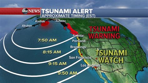 Tsunami warning in Alaska after powerful earthquake Video - ABC News