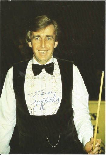 Snooker Terry Griffiths Hand signed 8x5 Colour Photo showing Griffiths ...