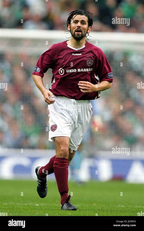 PAUL HARTLEY HEART OF MIDLOTHIAN FC PARK HEAD STADIUM CELTIC PARK ...