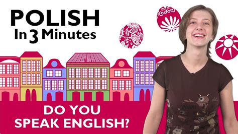 Learn Polish - Polish in 3 Minutes - Do you speak English? - YouTube