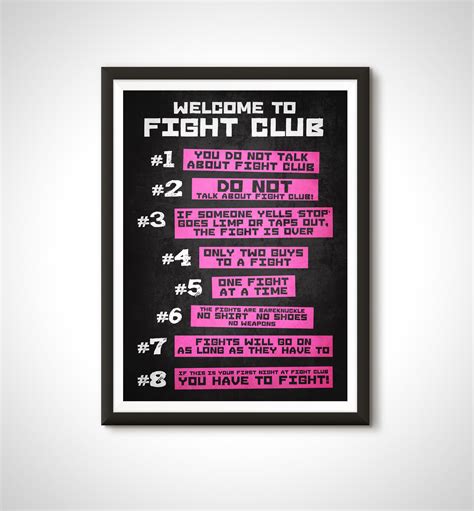 Arriba 100+ imagen 3rd rule of fight club - Abzlocal.mx