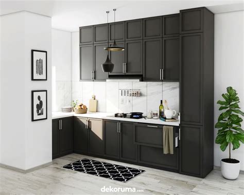 Mau Buat Dapur Hitam Putih di Hunian? Intip 5 Inspirasinya yang Anti Monoton!