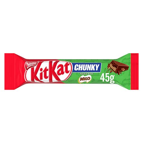 Buy Bulk KitKat Chunky Packed with Milo Bar 45g ($2.50 each x 12 units ...