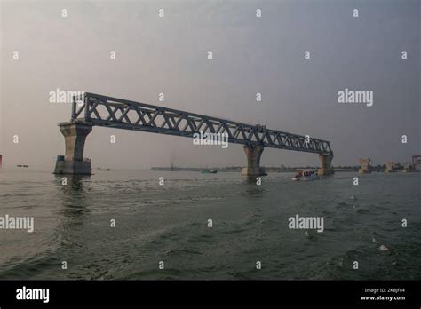 A view of the Padma bridge in Dhaka, Bangladesh, on March 5, 2020. The ...