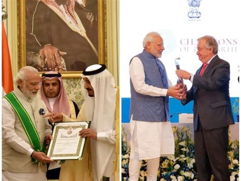 Narendra Modi Birthday: A Look at International Awards Received by PM ...