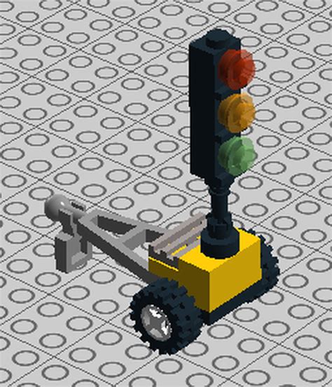 LEGO MOC-12000 Traffic Lights (Town > City > Traffic 2016) | Rebrickable - Build with LEGO