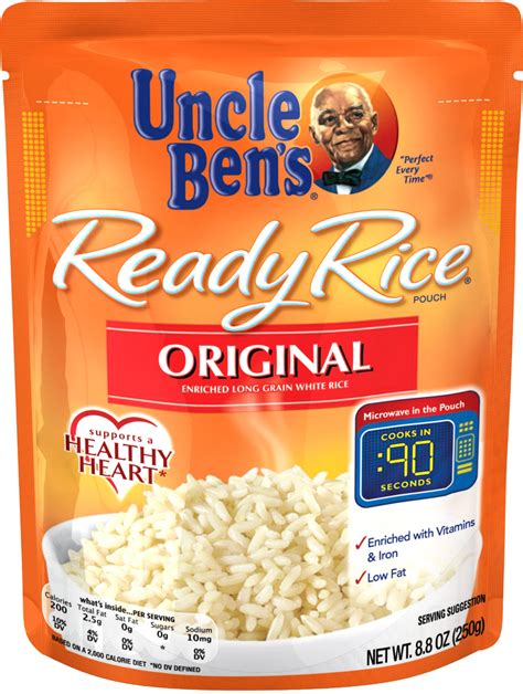 UNCLE BEN'S Ready Rice: Original, 8.8oz - Walmart.com