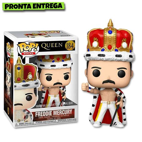 Funko Pop! Queen - Freddie Mercury #184 - Loja TSC